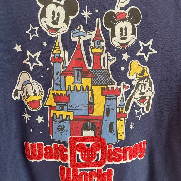 Walt Disney World Vault Collection short sleeve Sweatshirt Size 3XL - NEW! w/t - Picture 2 of 5